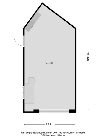 Floorplan - Het Bosje 31, 3921 EH Elst