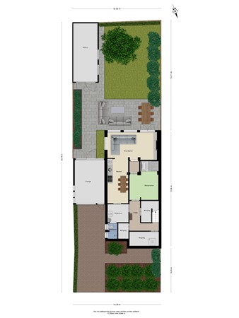 Floorplan - Bruine Engseweg 20, 3911 CK Rhenen