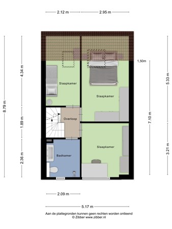 Floorplan - Rietzanger 10, 3906 NE Veenendaal
