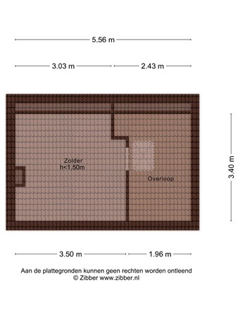Floorplan - Verbindingsweg 32, 3921 DM Elst