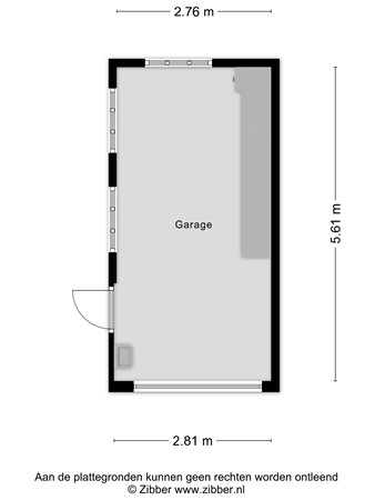 Floorplan - Verbindingsweg 32, 3921 DM Elst