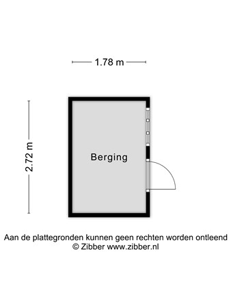 Floorplan - Verbindingsweg 32, 3921 DM Elst