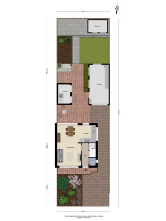 Floorplan - Verbindingsweg 32, 3921 DM Elst