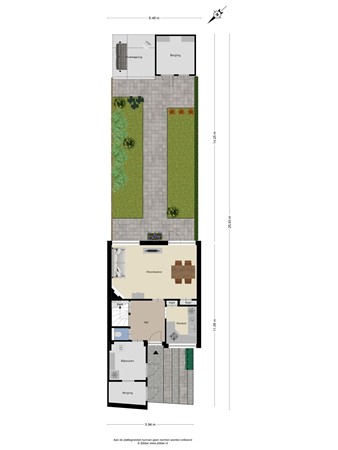 Floorplan - Goudenregenplantsoen 22, 3911 ZT Rhenen