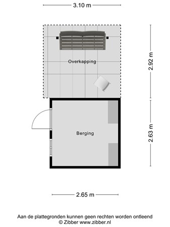 Floorplan - Goudenregenplantsoen 22, 3911 ZT Rhenen