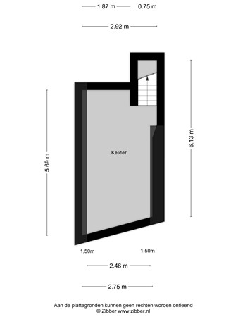 Floorplan - Rijnstraat 9, 3911 KP Rhenen