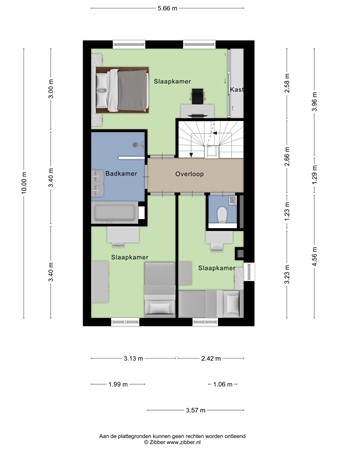 Floorplan - Waterhoen 4, 3907 HB Veenendaal
