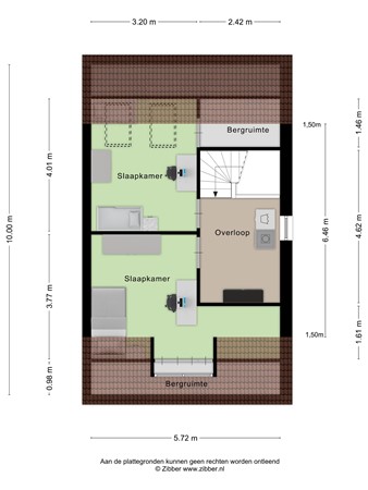 Floorplan - Waterhoen 4, 3907 HB Veenendaal