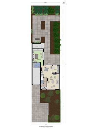 Floorplan - Kerkewijk 220, 3904 JK Veenendaal