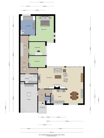 Floorplan - Walenburg 13, 3904 JM Veenendaal