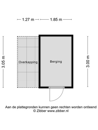 Floorplan - Faberhof 32, 3907 JK Veenendaal