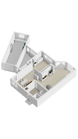 Floorplan - De Deel 17, 3902 CS Veenendaal