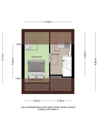 Floorplan - Leo Gestelstraat 29, 6717 RH Ede