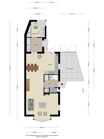 Floorplan - Cuneraweg 118A, 3911 RP Rhenen