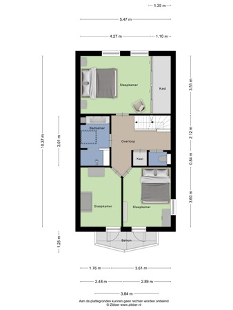 Floorplan - Cuneraweg 118A, 3911 RP Rhenen