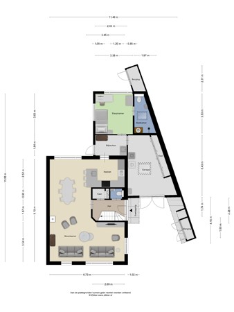 Floorplan - Friesesteeg 2, 3911 VR Rhenen