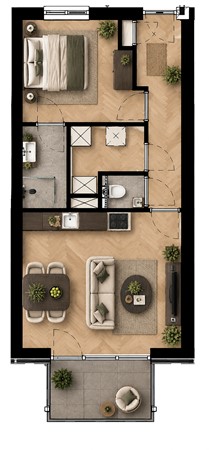 Floorplan - Radboudweg Construction number 10, 3911 BE Rhenen