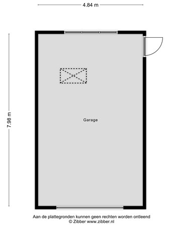 Caustraat 58, 4301 MN Zierikzee - 453096_2D_Garage_Caustraat_58_Zierikzee_04.jpg