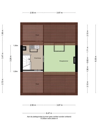 Caustraat 58, 4301 MN Zierikzee - 453096_2D_Tweede_Verdieping_Caustraat_58_Zierikzee_03.jpg