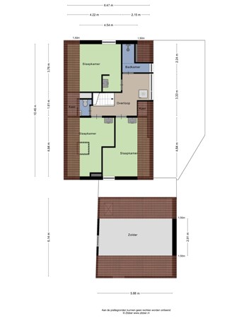 Weststraat 11, 4328 AA Burgh-Haamstede - 455084_2D_Eerste_Verdieping_Weststraat_11_BurghHaamstede_02.jpg