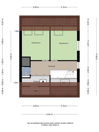 Agthoven 20, 4306 GA Nieuwerkerk - 459162_2D_Eerste_Verdieping_Agthoven_20_Nieuwerkerk_02.jpg