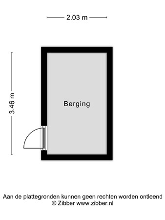 Floorplan - De Weergang 21, 6843 JK Arnhem