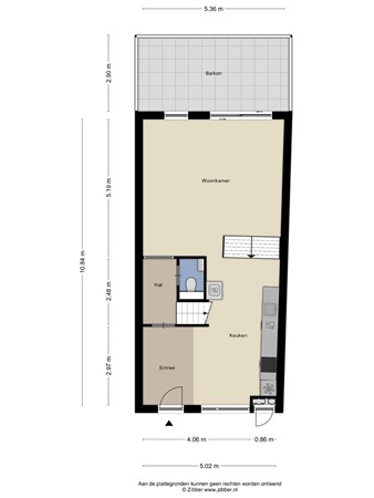 Floorplan - Emily Brontësingel 131, 6836 VH Arnhem