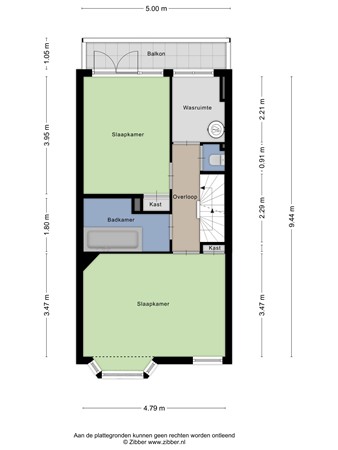 Floorplan - Johan de Wittlaan 153, 6828 XH Arnhem
