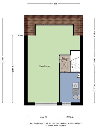 Floorplan - Jura 42, 3524 HN Utrecht