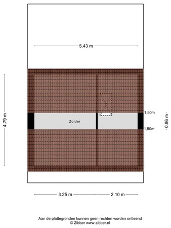 Floorplan - Jura 42, 3524 HN Utrecht