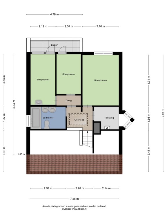 mediumsize floorplan