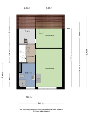 Floorplan - Jura 44, 3524 HN Utrecht