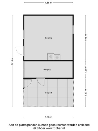 Floorplan - Halve Morgen 85, 6931 XH Westervoort