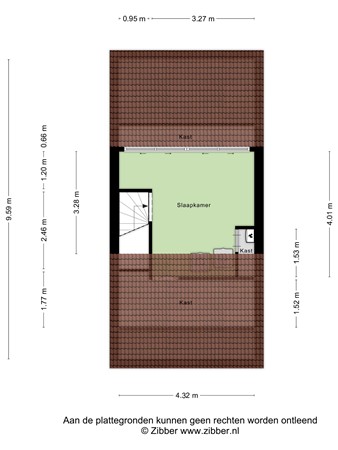 Floorplan - Halve Morgen 85, 6931 XH Westervoort