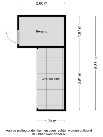 Floorplan - Laan van Klarenbeek 87, 6824 JN Arnhem