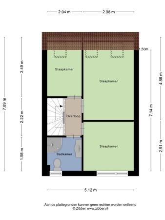 Floorplan - Mars 9, 6922 LV Duiven