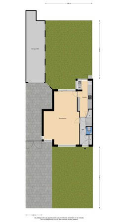 Floorplan - Clusiuslaan 313, 1504 HA Zaandam