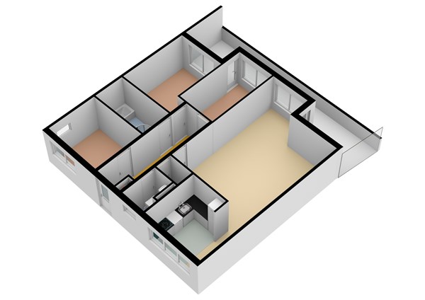 Roode Leeuw 14, 1871 AZ Schoorl - Roode Leeuw 14 Schoorl 3D 1.jpg