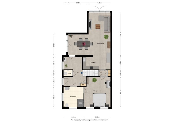 Floorplan - Kazernestraat 33, 4515 AG IJzendijke