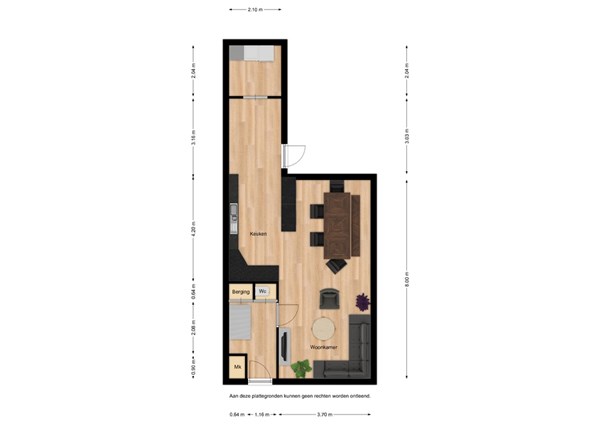 Floorplan - J.F. de Millianostraat 10, 4511 HM Breskens