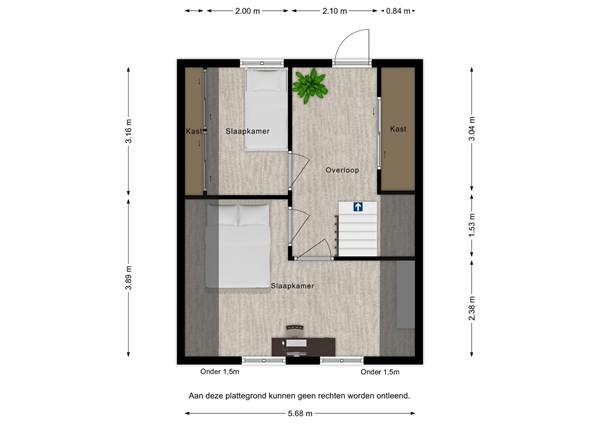 Floorplan - Verlengde Molenstraat 5, 4515 AT IJzendijke