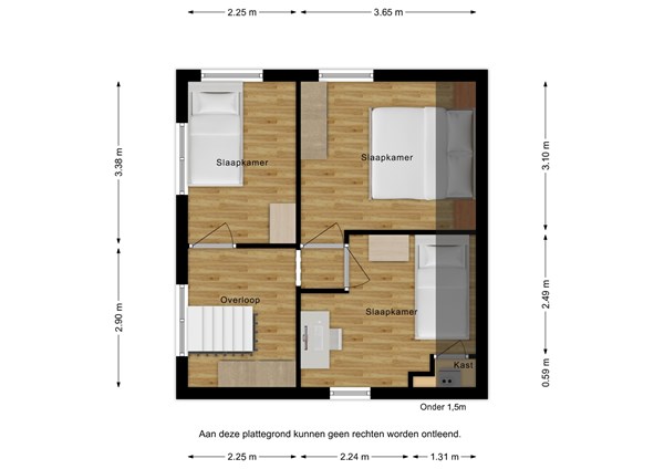 Floorplan - Oesterpad 1, 4513 AN Hoofdplaat