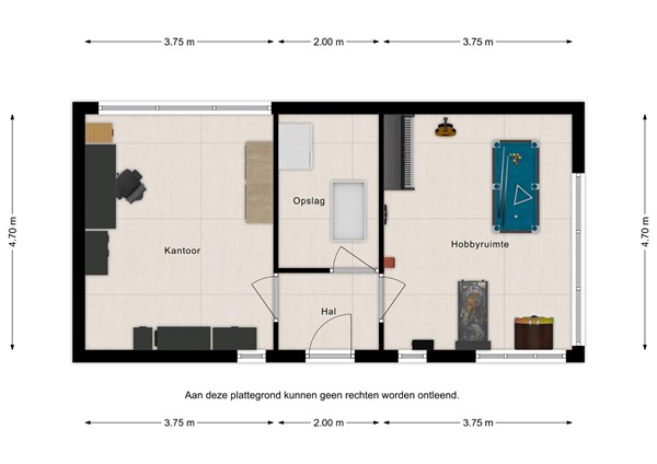 Floorplan - Oranjedijk 17, 4515 NA IJzendijke