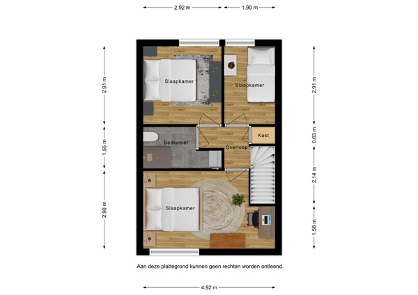 Floorplan - J.F. de Millianostraat 32, 4511 HM Breskens