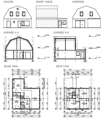 Floorplan - Oudestad 66, 4501 JC Oostburg