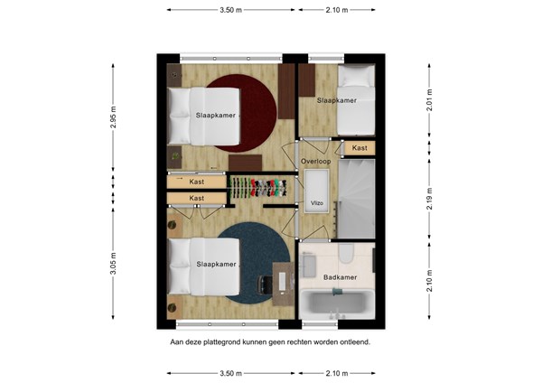 Floorplan - Dijckmeesterstraat 5, 4503 AR Groede