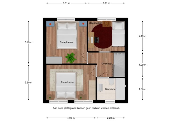 Floorplan - Philips van Kleefstraat 49, 4511 CD Breskens