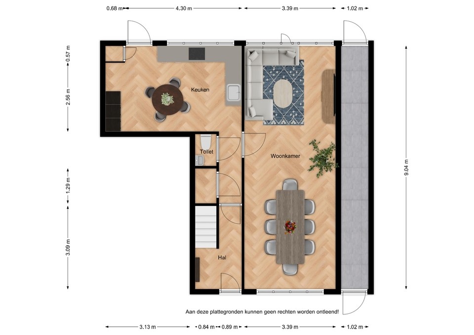 mediumsize floorplan