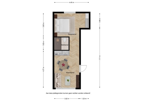 Floorplan - Brouwerijstraat 6, 4527 BW Aardenburg