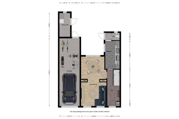 Floorplan - Oude Rijksweg 50, 4511 HW Breskens